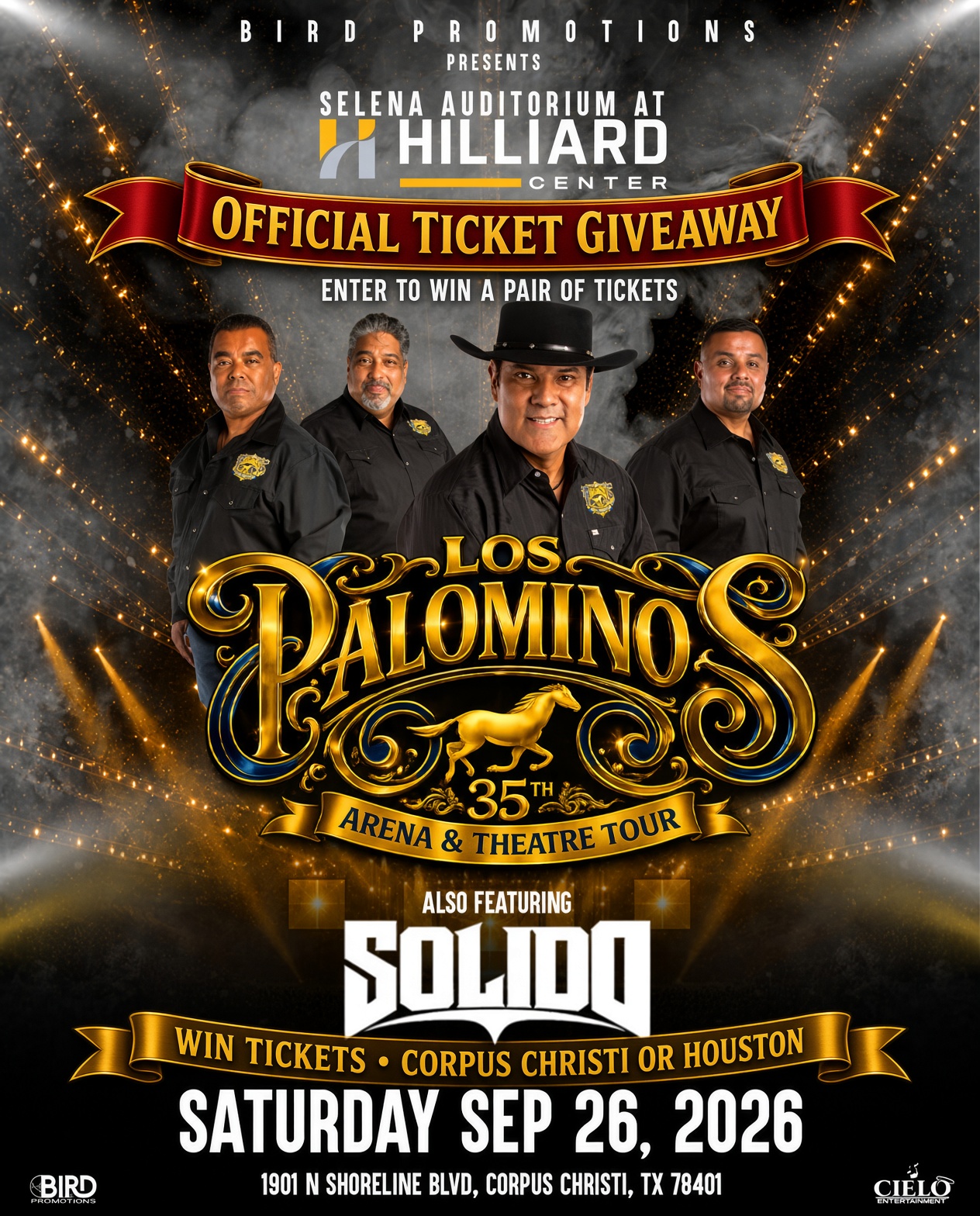 Los Palominos Official Ticket Giveaway — Corpus Christi or Houston